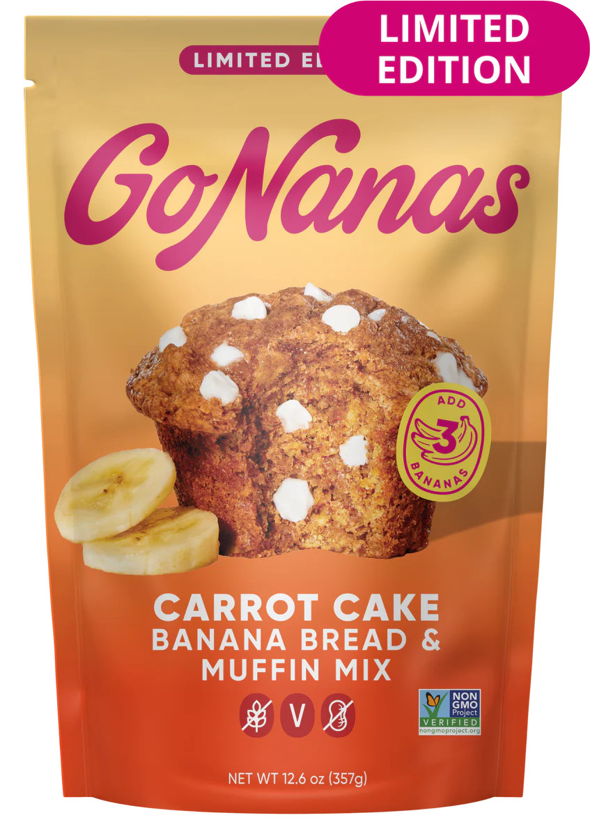 Carrot Cake Banana Bread Mix | GoNanas