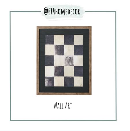 This checkered wall art is so cute!

#LTKSeasonal #LTKhome #LTKfindsunder50