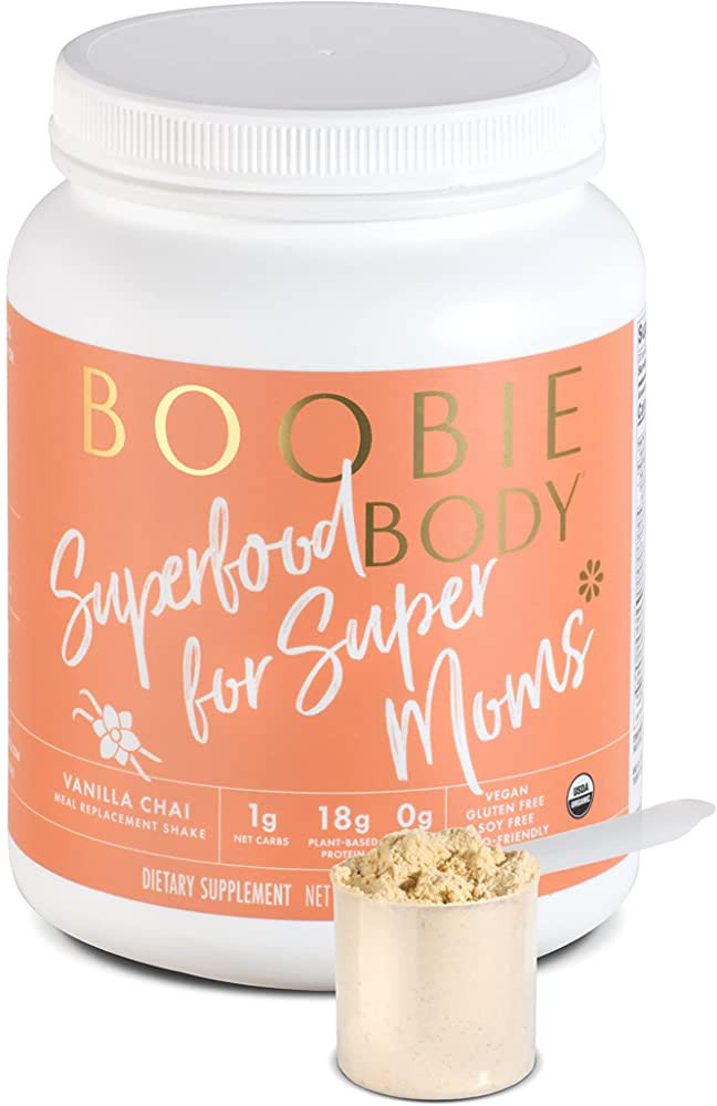 Boobie Body Superfood Protein Shake for Moms, Pregnancy Protein Powder, Lactation Support to Incr... | Amazon (US)
