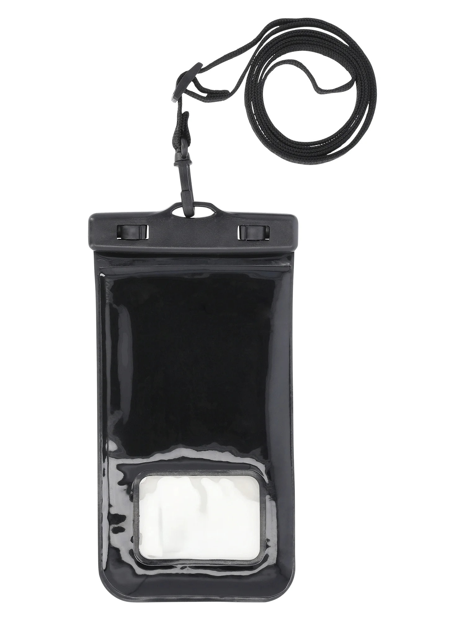 No Boundaries Women's Beach Water Resistant Cellie Pouch, Black | Walmart (US)