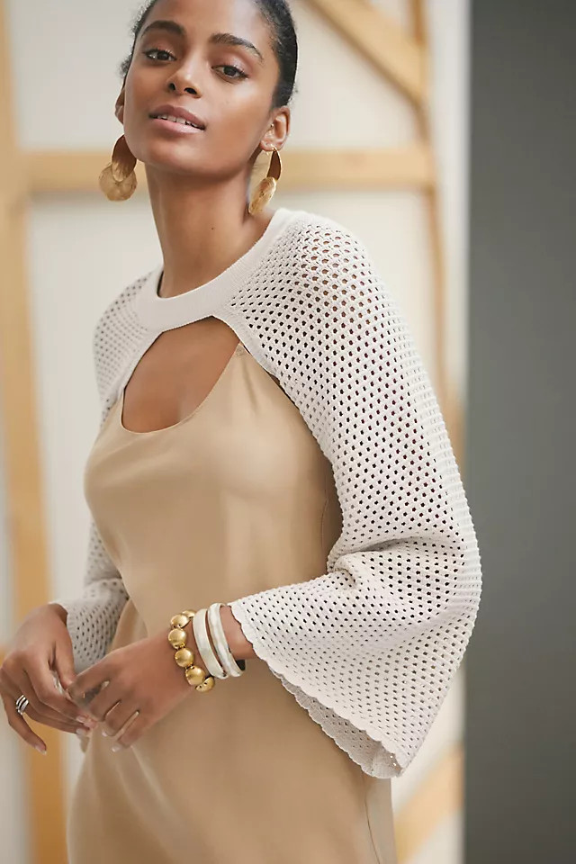 Current Air Mesh Shrug | Anthropologie (US)