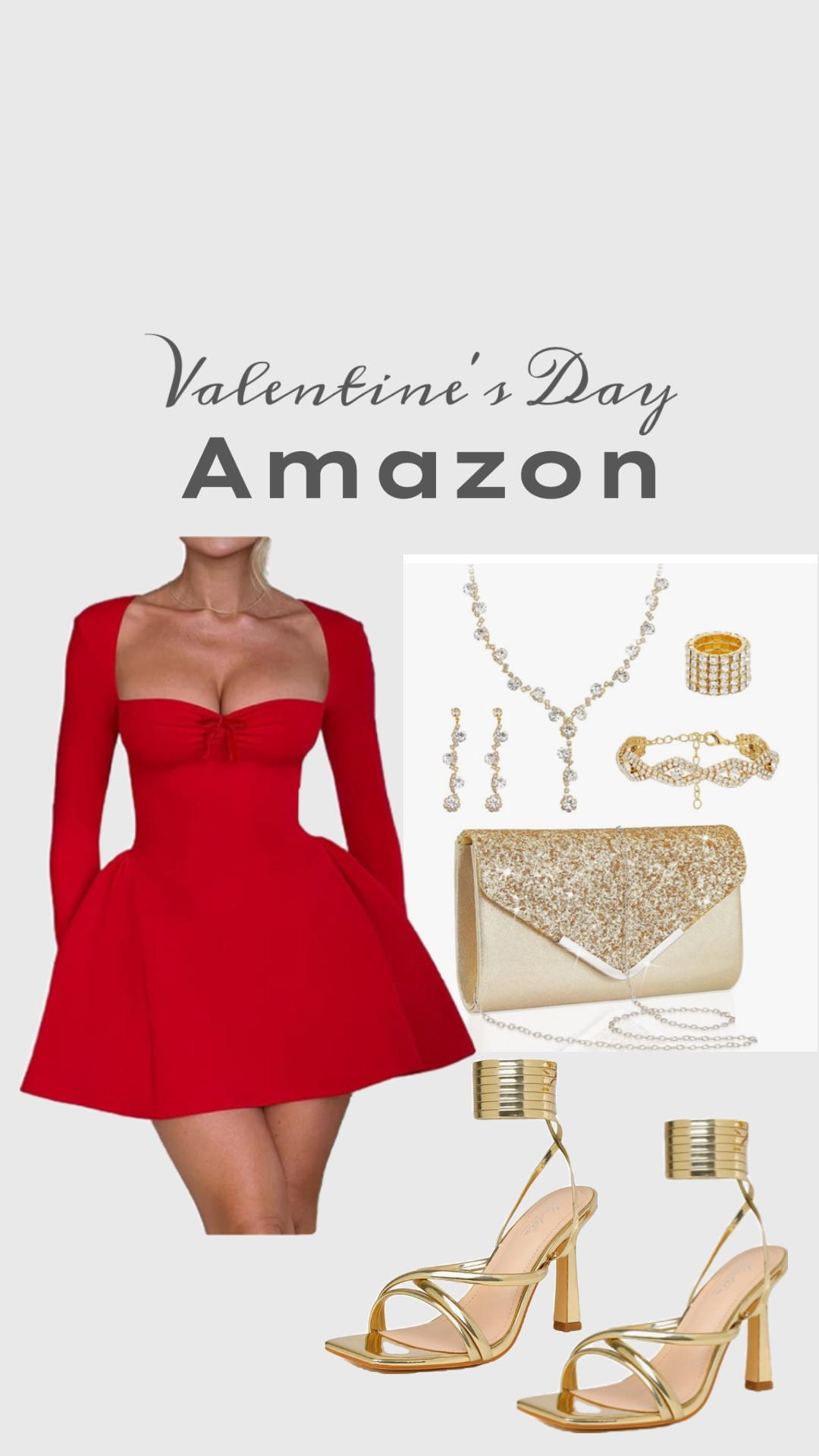 ABINGOO Women Long Sleeve Mini Dress Sweetheart Neckline Bodycon Short Dress Club Cocktail Party Corset Dresses | Amazon (US)