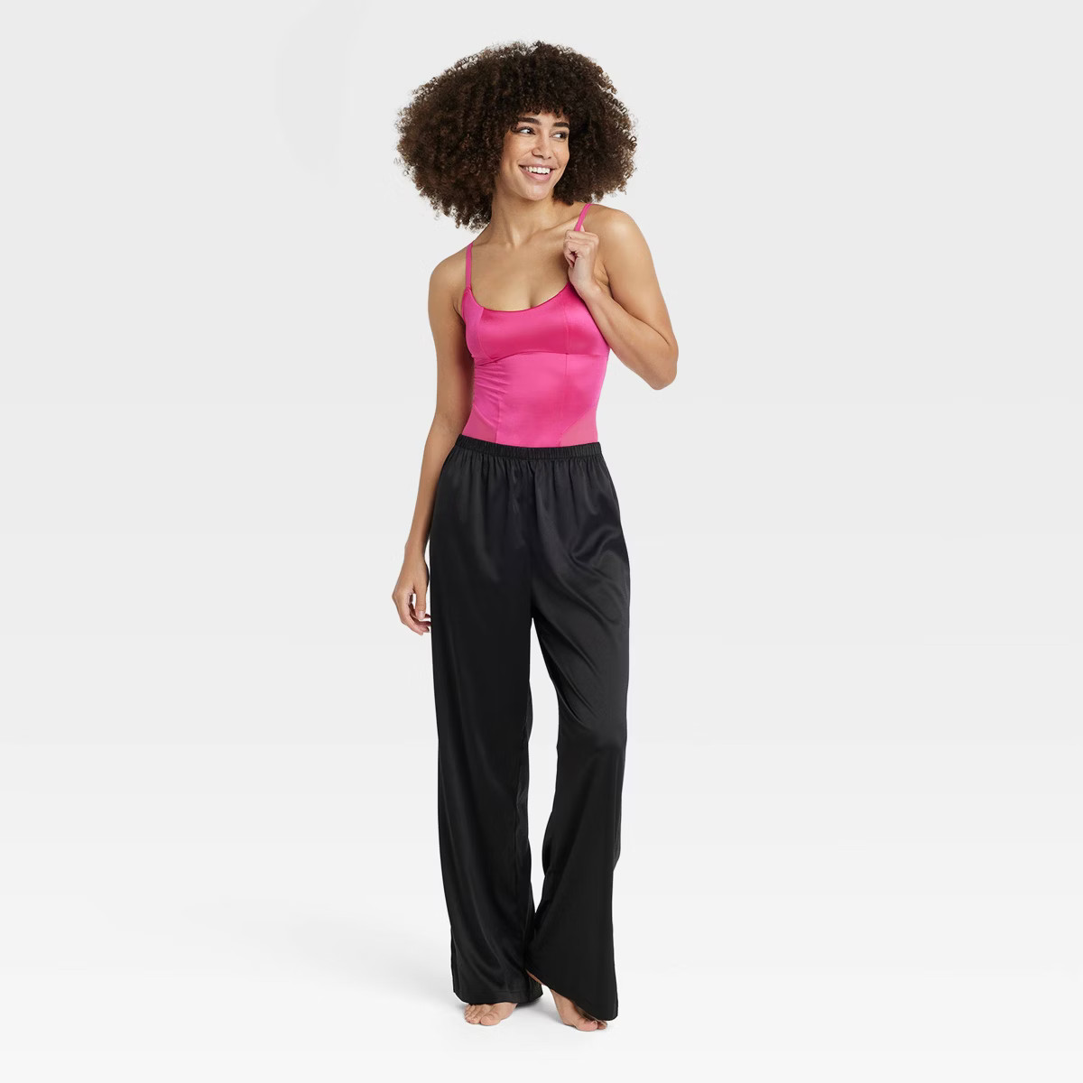 Women's Satin Bodysuit - Colsie™ | Target