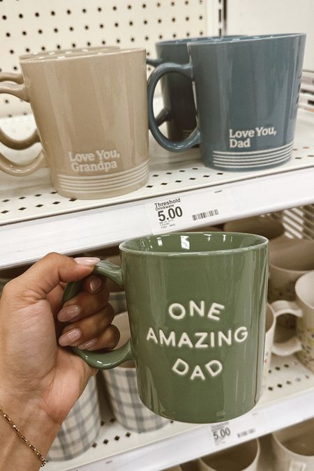 Cutest $5 mugs for the coffee loving dads this Father’s Day 👨🏻 🤍

#fathersday #fathersdaygift #giftguide #dad #mug #target #targetfind #threshold 

#LTKGiftGuide #LTKMens #LTKFindsUnder50