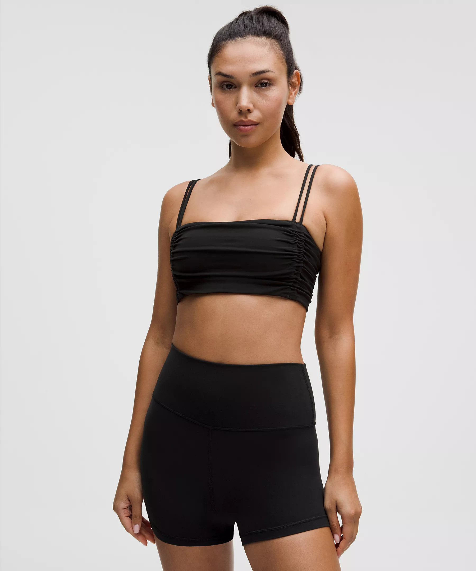 Ruched Yoga Bra Shimmer | Lululemon (US)