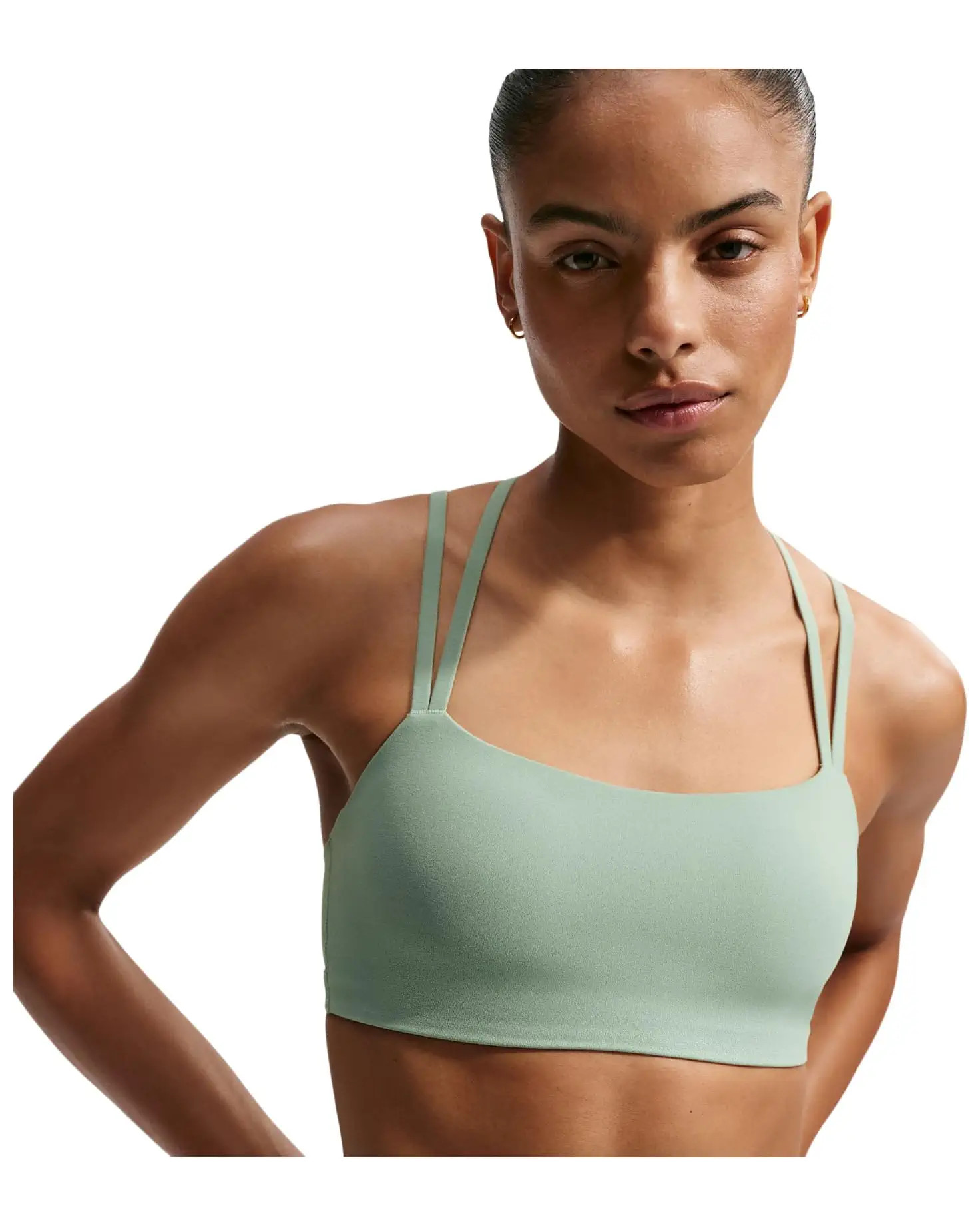 Women's Nike Dri-FIT Zenvy Strappy Light Support Padded Sports Bra | Zappos.com
