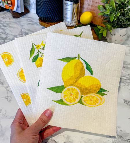 A must-have in the kitchen. Swedish Dishcloths, set of 3. Reusable, easy to clean and quick to dry. They make cute gifts! 





Cleaning Cloths Absorbent Fiber Cloth No Odor Reusable Dish Towel for Kitchen, Swedish kitchen dishcloths, kitchen must have, Amazon must have 

#LTKhome #LTKfindsunder50

#LTKSeasonal #LTKHome #LTKGiftGuide