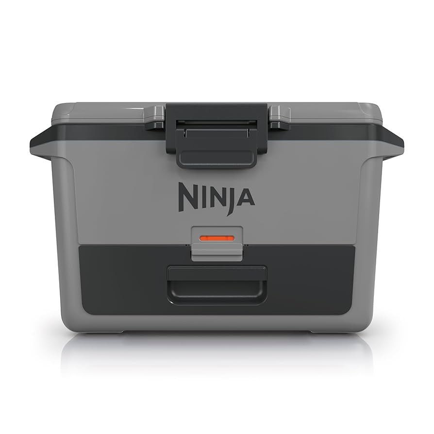 Ninja FB151GY FrostVault 50qt Hard Cooler with Dry Zone, Integrated Fridge-Temp Dry Storage Drawe... | Amazon (US)