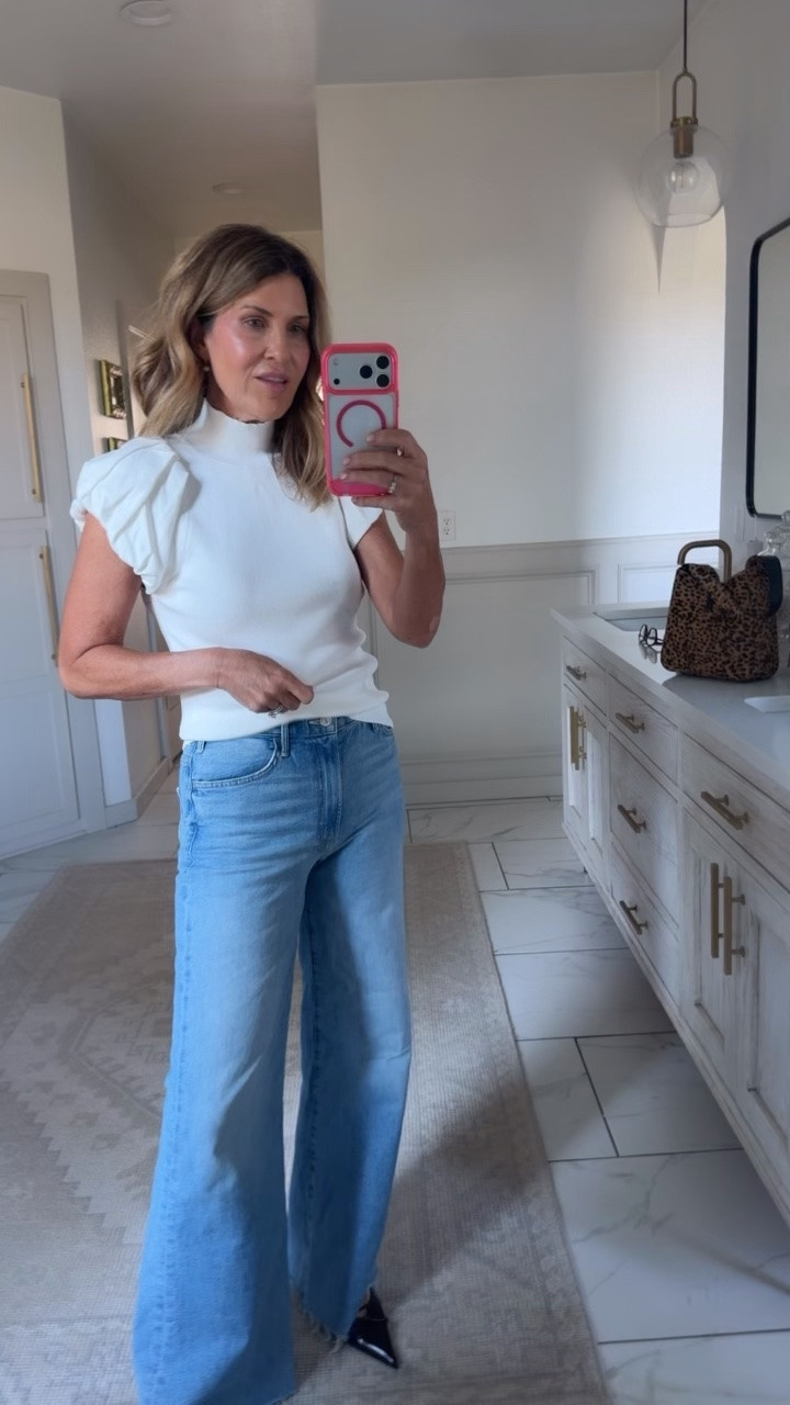 Wearing a size small in this cute Scoop sweater

#LTKOver40