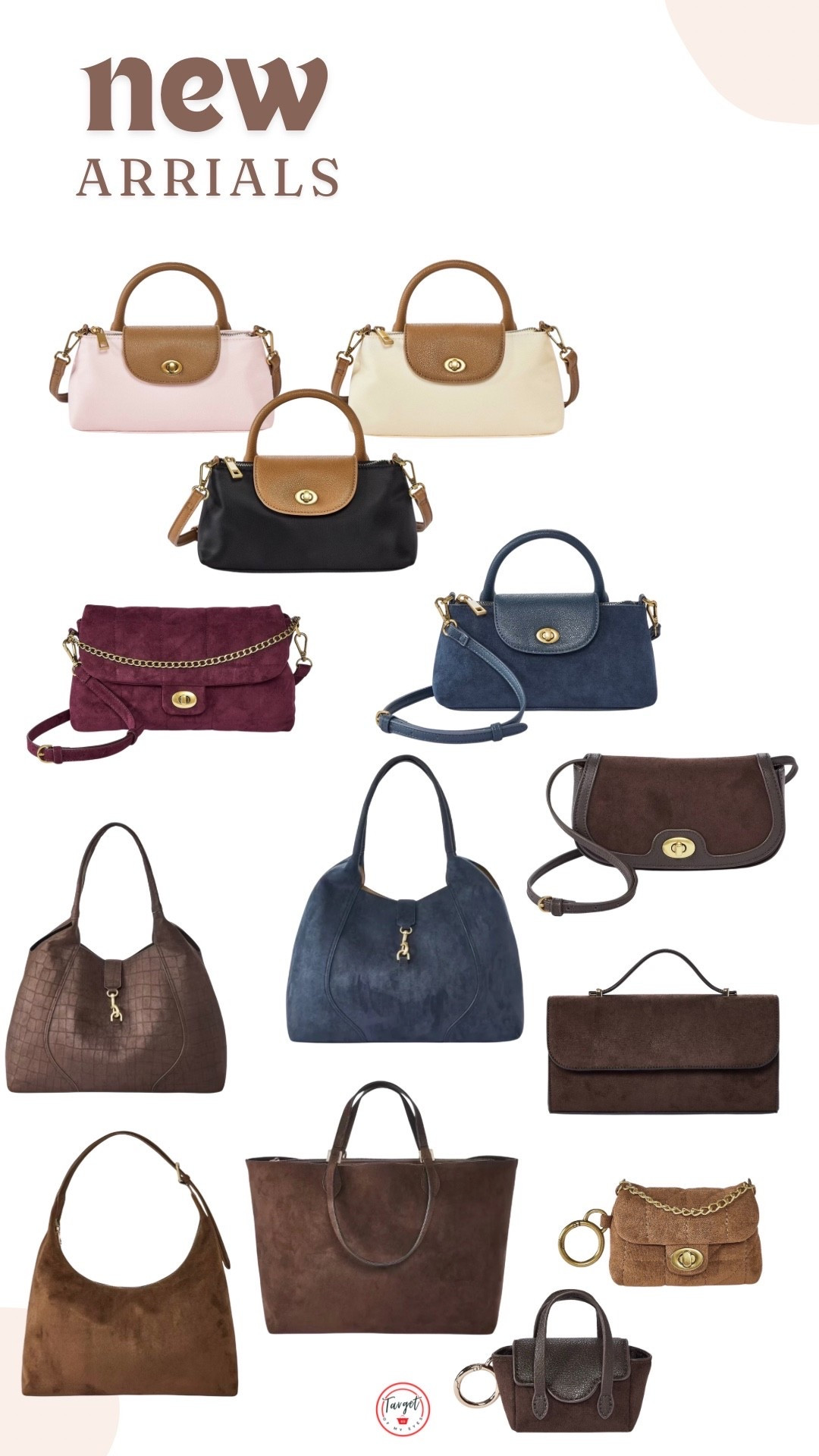 Target New Fall Handbags @Target #target #targetstyle #newatarget #anewday #universalthread #fallhandbags