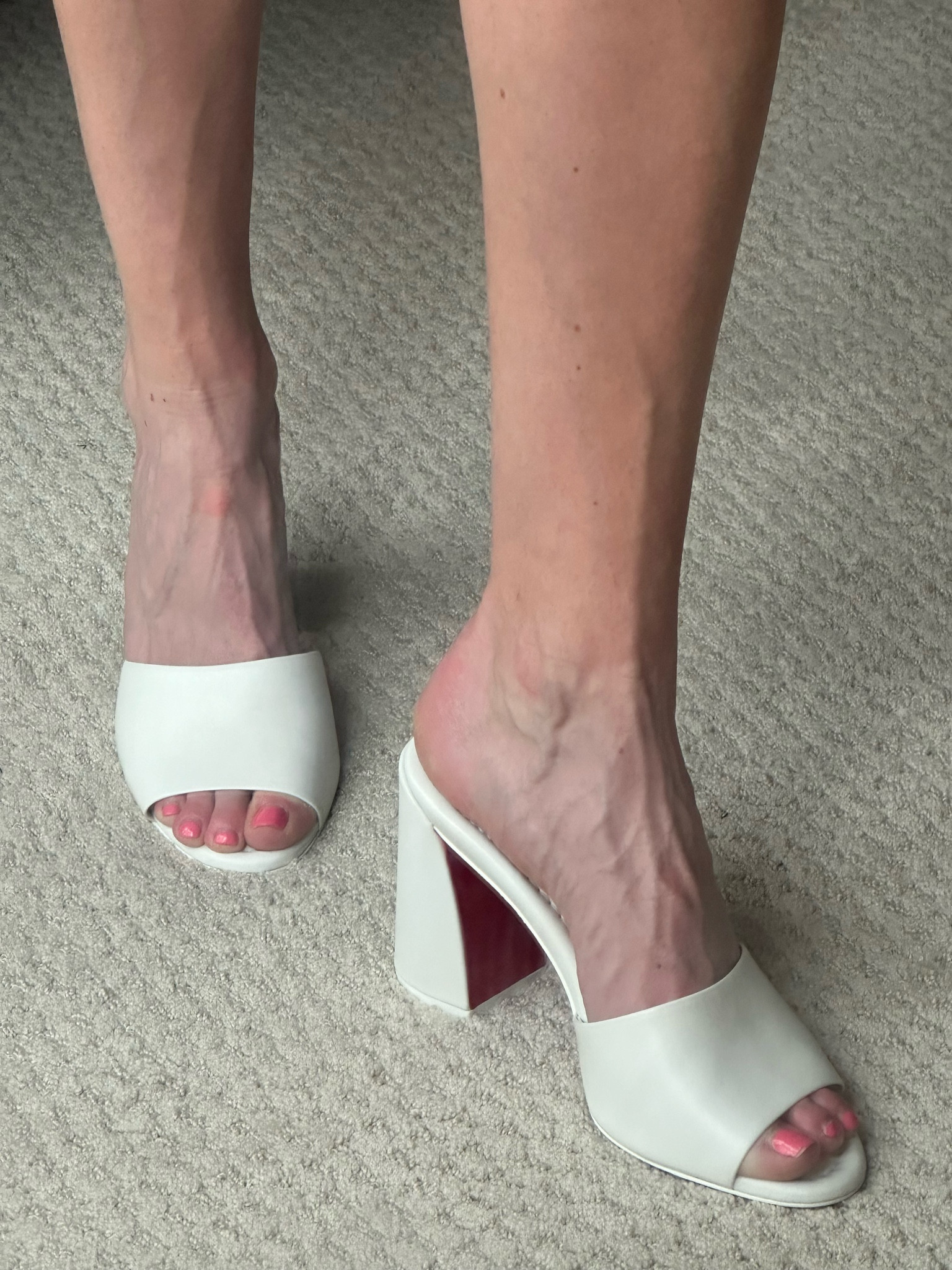 Luxury Wedding Bridal White Mules

A little too small and too tall for my comfort but highly recommend these 

#LTKParties #LTKShoeCrush #LTKWedding