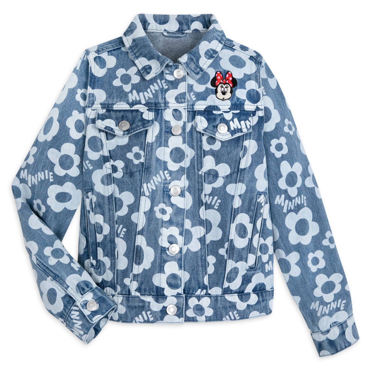 Girls' Minnie Mouse Denim Jacket - Disney Store | Target