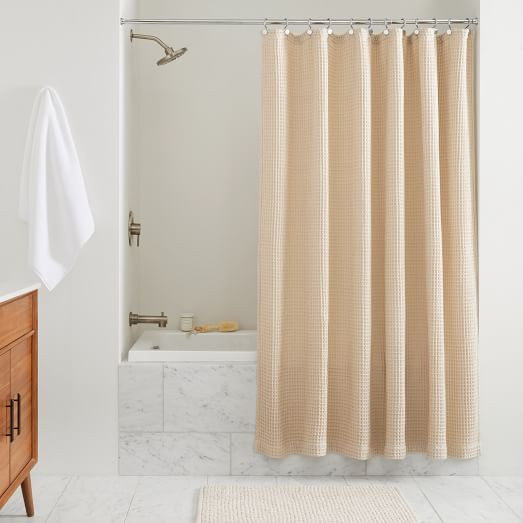 Waffle Shower Curtain | West Elm (US)
