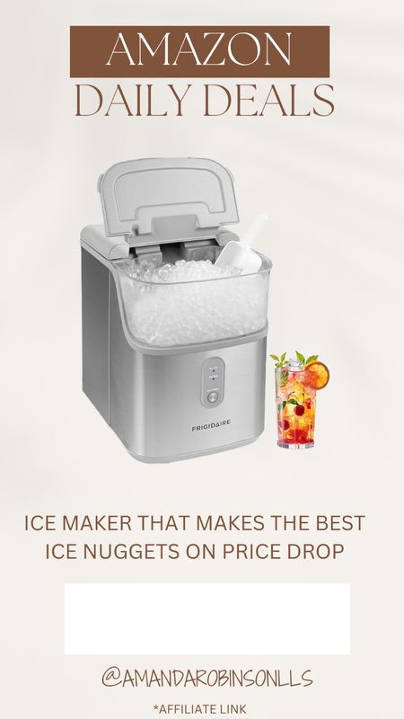 Amazon Daily Deals
Countertop nugget ice maker 

#LTKSaleAlert #LTKHome