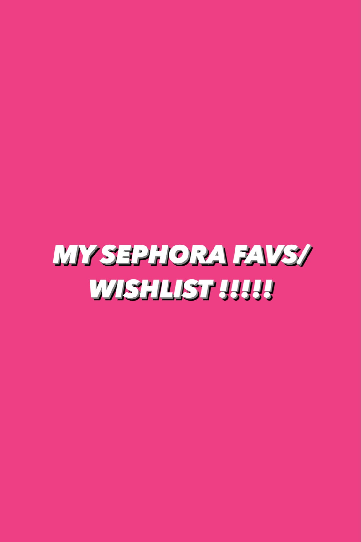 MY SEPHORA FAVS/WISHLIST

#LTKfindsunder50 #LTKGiftGuide #LTKover40