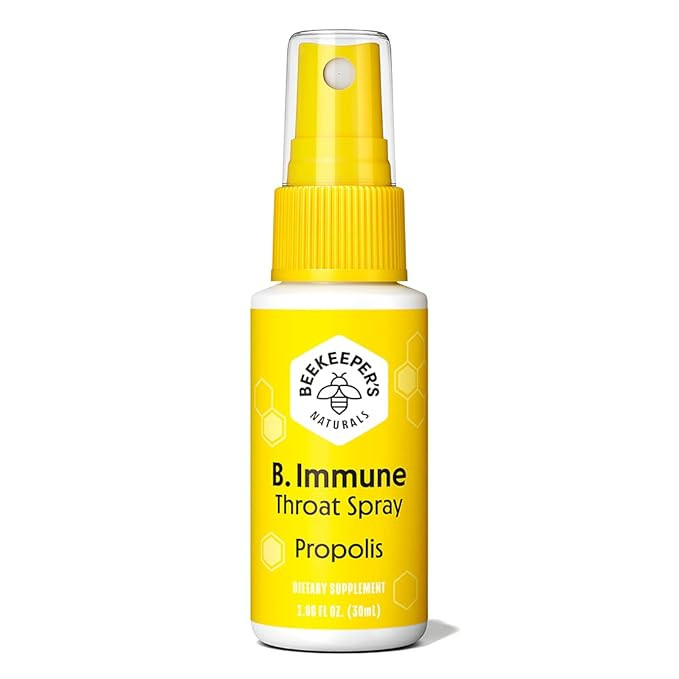 BEEKEEPER'S NATURALS Propolis Throat Spray - 95% Bee Propolis Extract - Natural Immune Support & ... | Amazon (US)