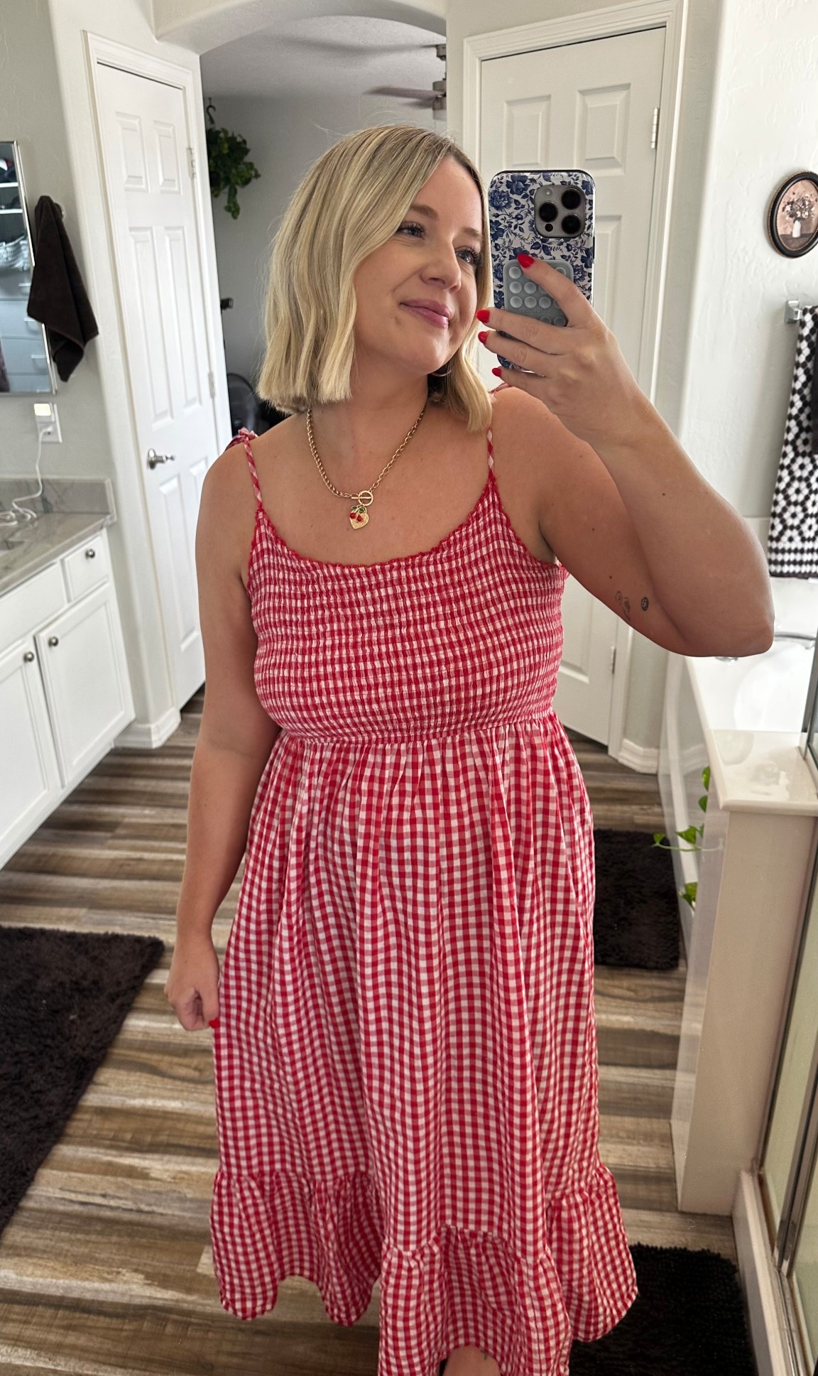 Look from today’s vlog/IG 🧺🌹 dress is old but linking similar, closest dupe is the one from cider!

#LTKMidsize #LTKPlusSize #LTKSeasonal