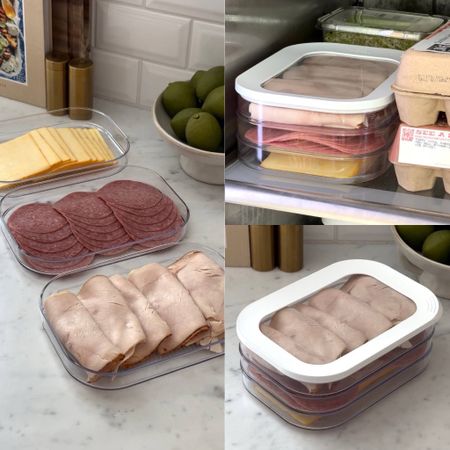 Shop below! Store deli meat in these nifty containers! Xo!  

#LTKfindsunder100 #LTKfindsunder50 #LTKhome