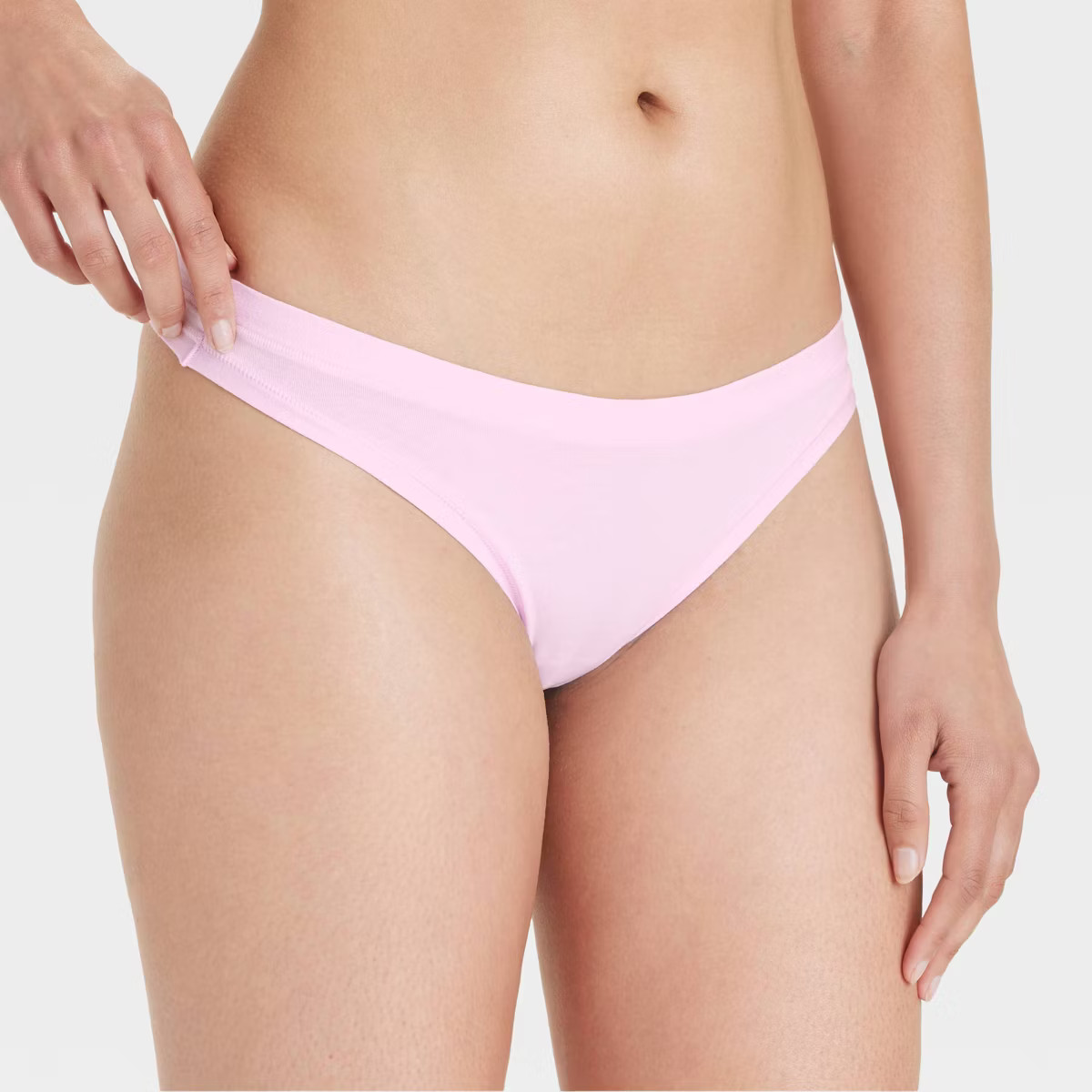 Women's Cotton Stretch Thong with Elastic Waist - Auden™ | Target