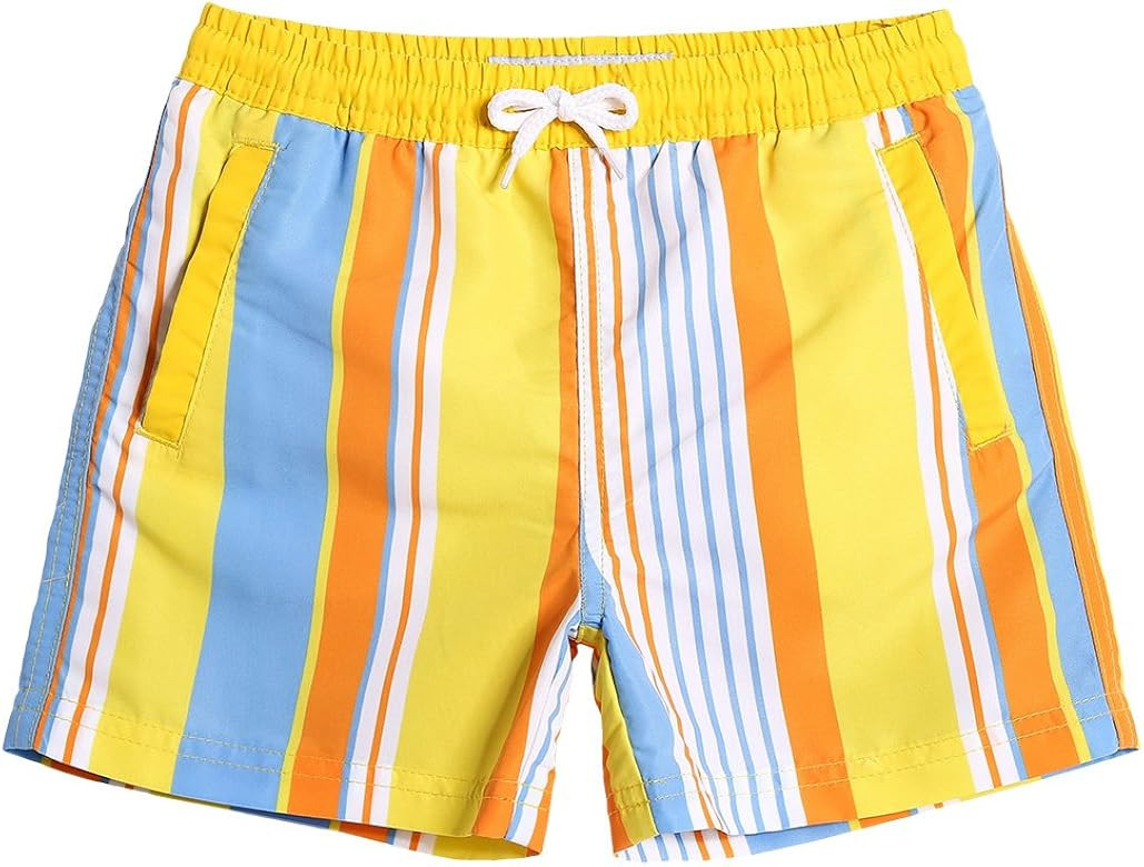 maamgic Boys Swim Trunks Toddler Swim Shorts Little Boys Bathing Suit Swimsuit Toddler Boy Swimwe... | Amazon (US)