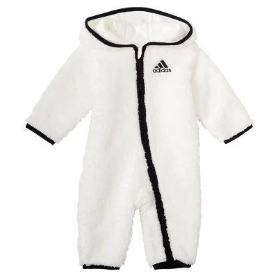 adidas® Sherpa Coverall in Ivory | buybuy BABY | buybuy BABY