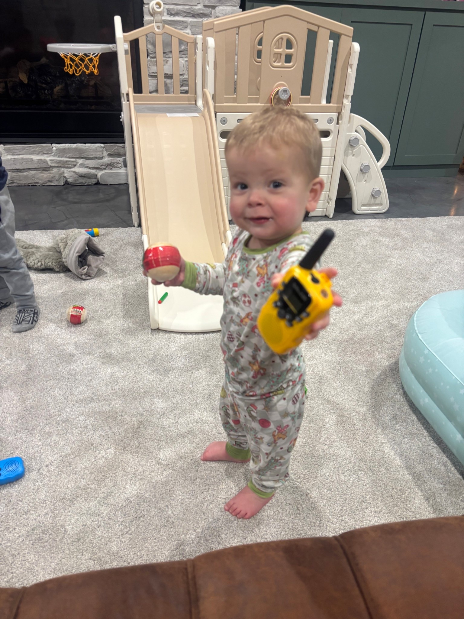 Quite possibly my kids’ favorite stocking stuffer. Came in a set of 3. Santa blew their little minds with these walkie talkies  

#LTKGiftGuide #LTKKids #LTKHoliday