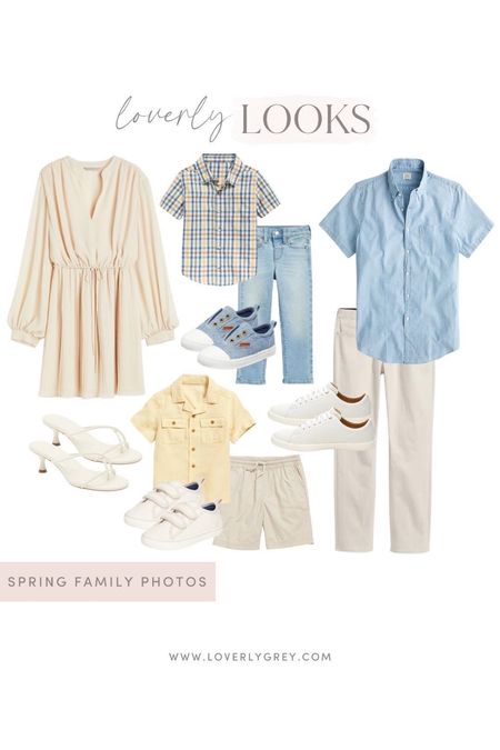 Loving this sweet family look perfect for spring family photos! I love the plaid and yellow button ups for little boys! 

#LTKFind #LTKfamily #LTKSeasonal