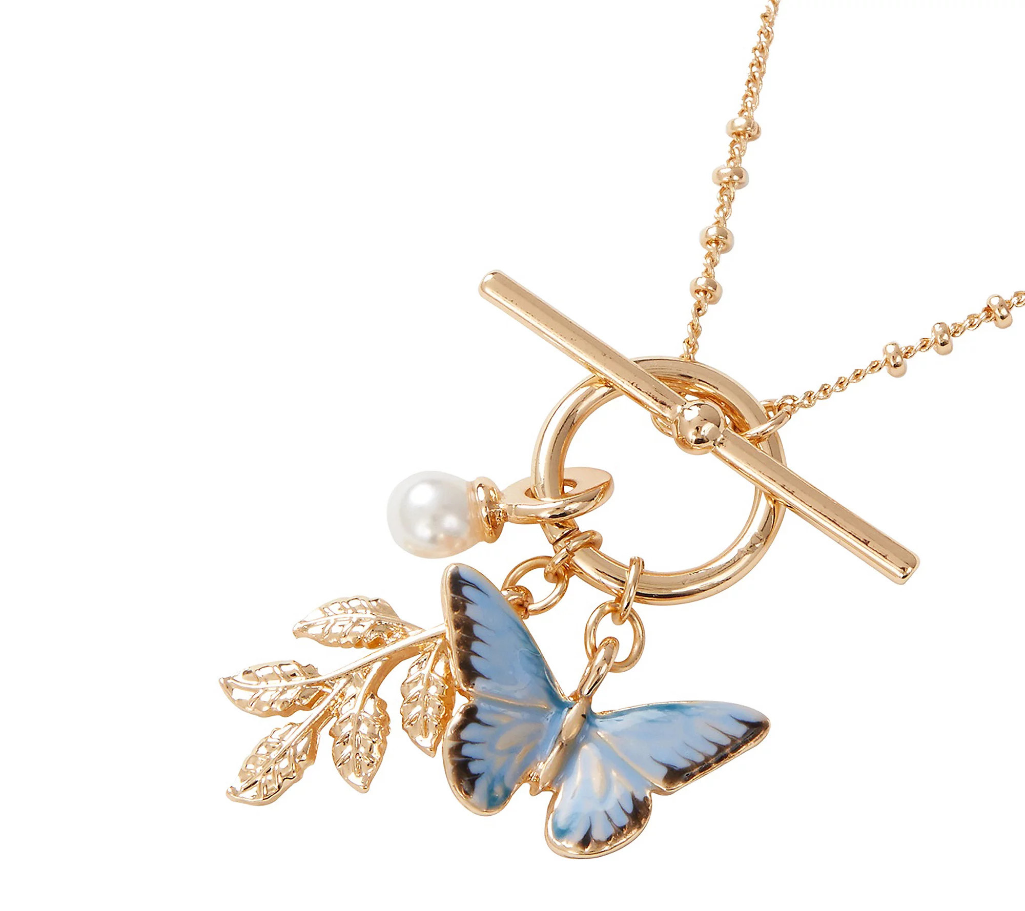 Fable England Charm Toggle Necklace | QVC