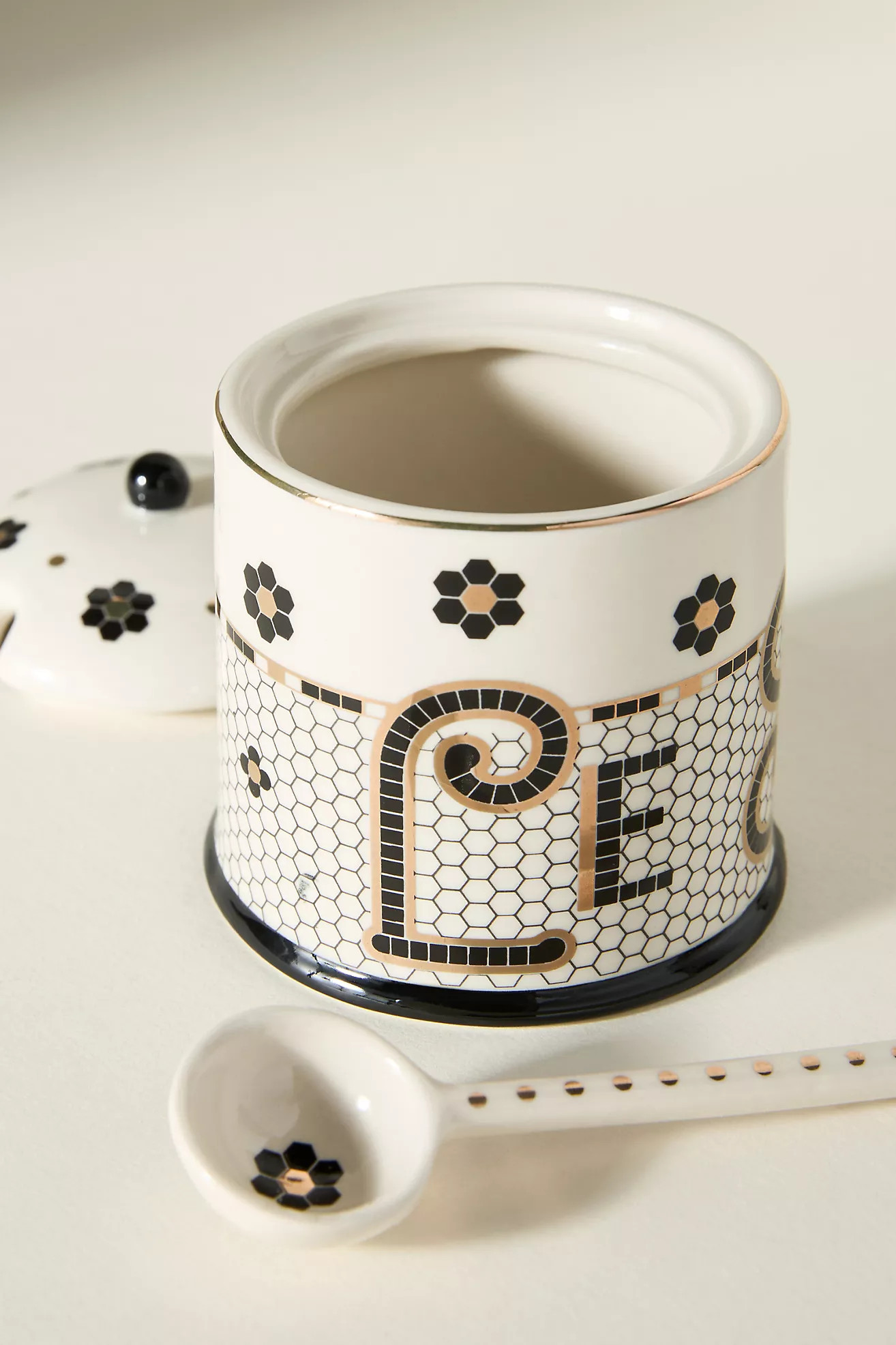 Bistro Tile Sugar Pot | Anthropologie (US)