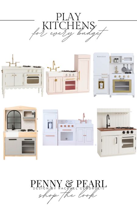 The cutest neutral and stylish play kitchens for your kid’s playroom are all here for every budget. We have scalloped trim, beadboad, brass fixtures- I mean I’m a little jealous of these kitchens! Shop all of them and follow my LTK shop for more home style at @pennyandpearldesign



#LTKHoliday #LTKhome #LTKkids