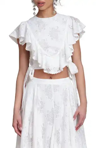 Issa Lace Trim Shell Top (Women) | Nordstrom | Nordstrom