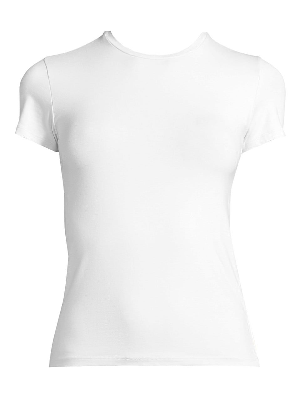 ATM Anthony Thomas Melillo Women's Stretch Cotton Tee - White - Size XS | Saks Fifth Avenue
