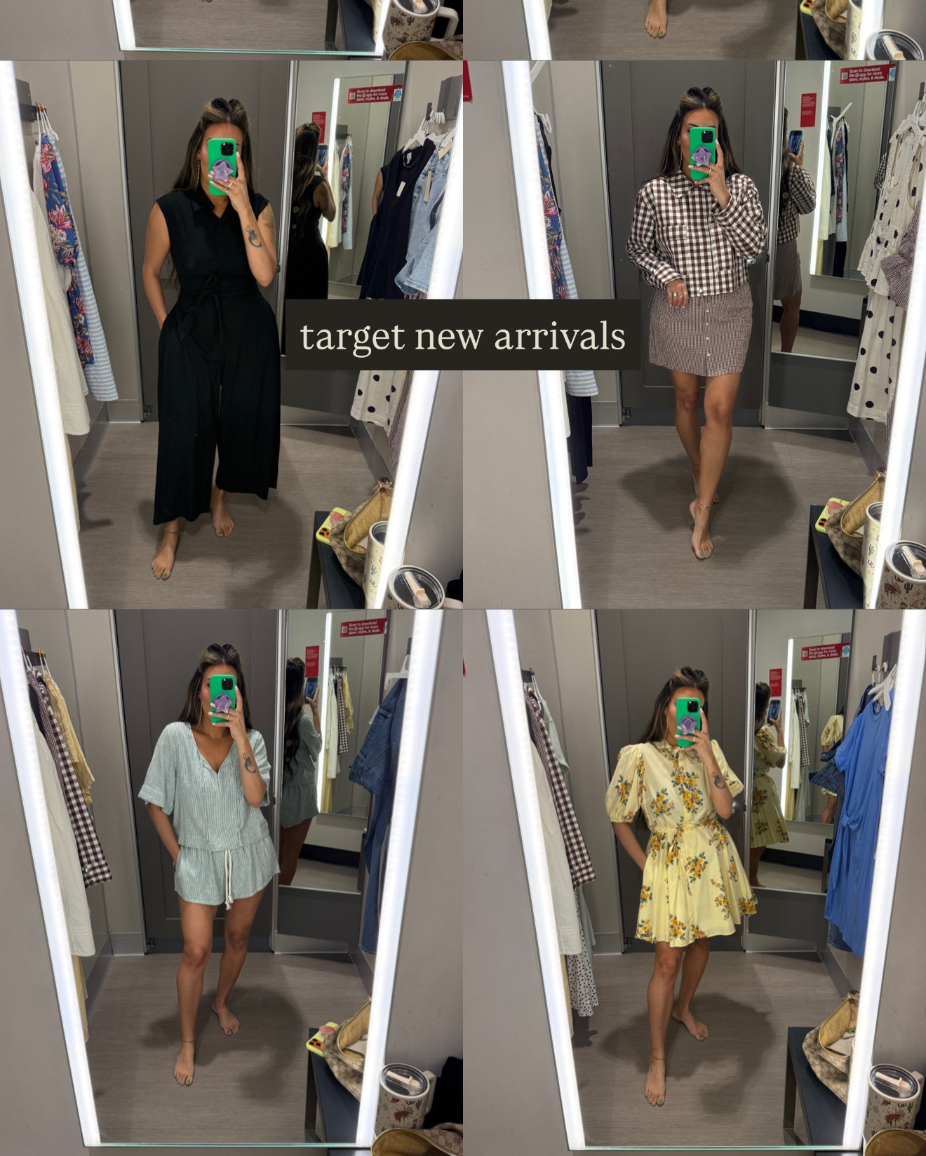 New Arrivals Target Try On 
5’4” 150ish pounds, 36C, 31”waist, 41” hip, 8/10 pant
@Target 

#LTKMidsize #LTKWorkwear #LTKootd
