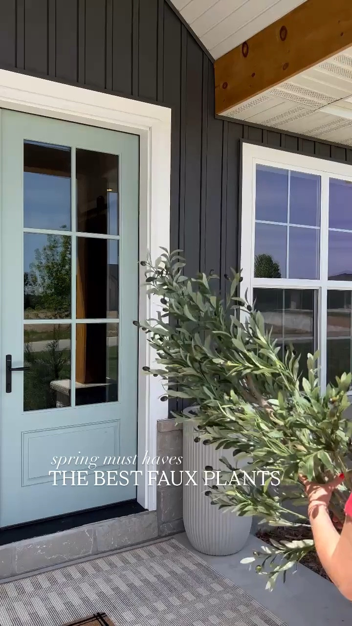 Favorite faux plants & trees for outdoor porch and patio decor! #LTKFindsUnder100

