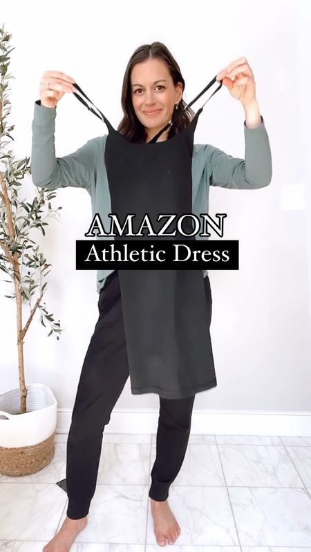 Amazon athletic dress for an easy casual spring outfit! Paired with  Jean jacket, sneakers and a belt bag.  All run true to size - the dress runs a tad big.



#LTKfindsunder50 #LTKstyletip #LTKover40