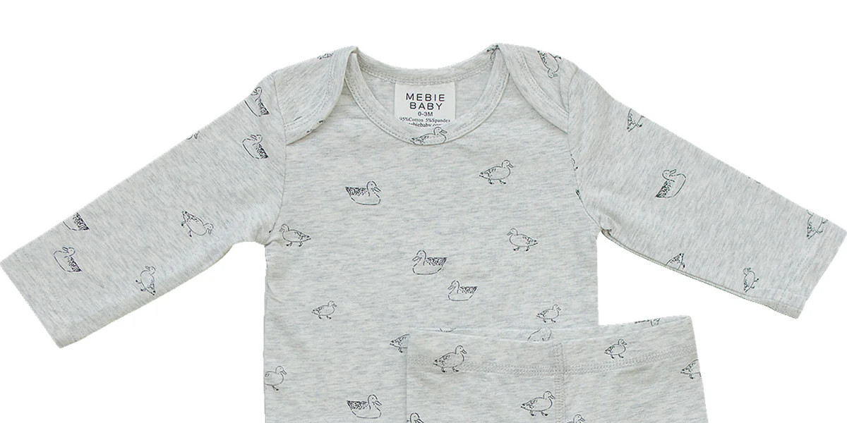 Duck Cotton Cozy Set | Mebie Baby