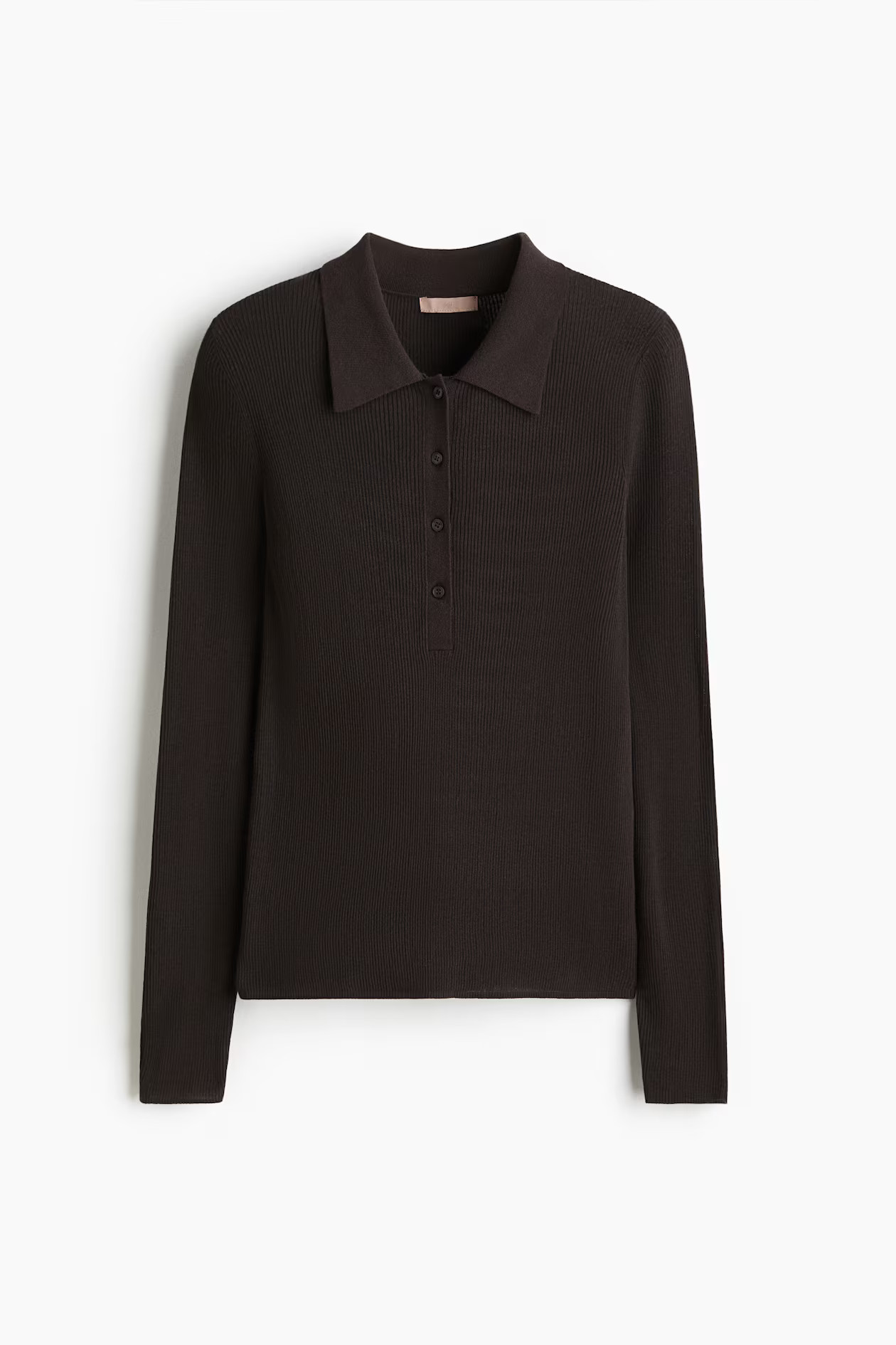 Rib-knit polo shirt | H&M (UK, MY, IN, SG, PH, TW, HK)