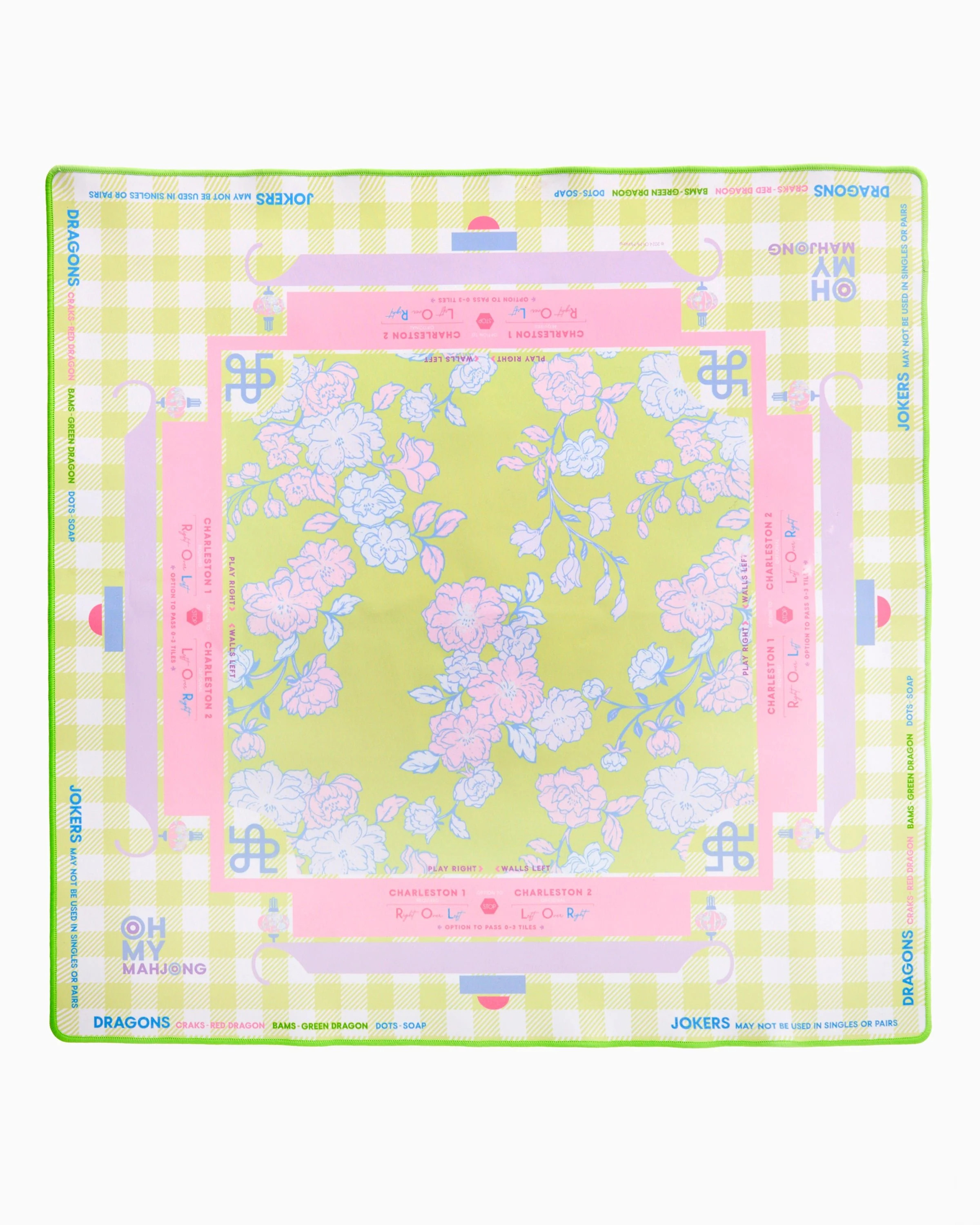 Garden Party Mat in Tube | Oh My Mahjong