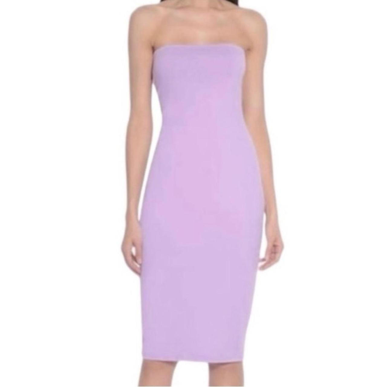 Susana Monaco Women's Bodycon Dress - Purple - M | Depop US