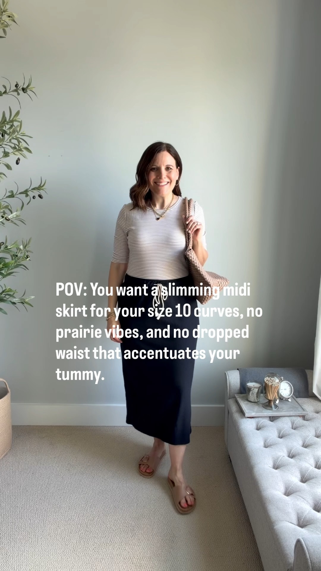 I had so many requirements for this skirt and lots of returns along the way. Sometimes a girl just wants a simple silhouette that feels as comfy as sweatpants. This Target skirt ended up being the winner! I tried a medium and a large as a size 10 and a medium could work but it was tighter than I’m comfortable with. The fabric is a casual jersey and this is marketed as a beach skirt. It’ll be an alternative to shorts for me. Throw a tee on with it and go.  I sized up to a large in the LOFT tee. 

#LTKOver40 #LTKMidsize #LTKSaleAlert