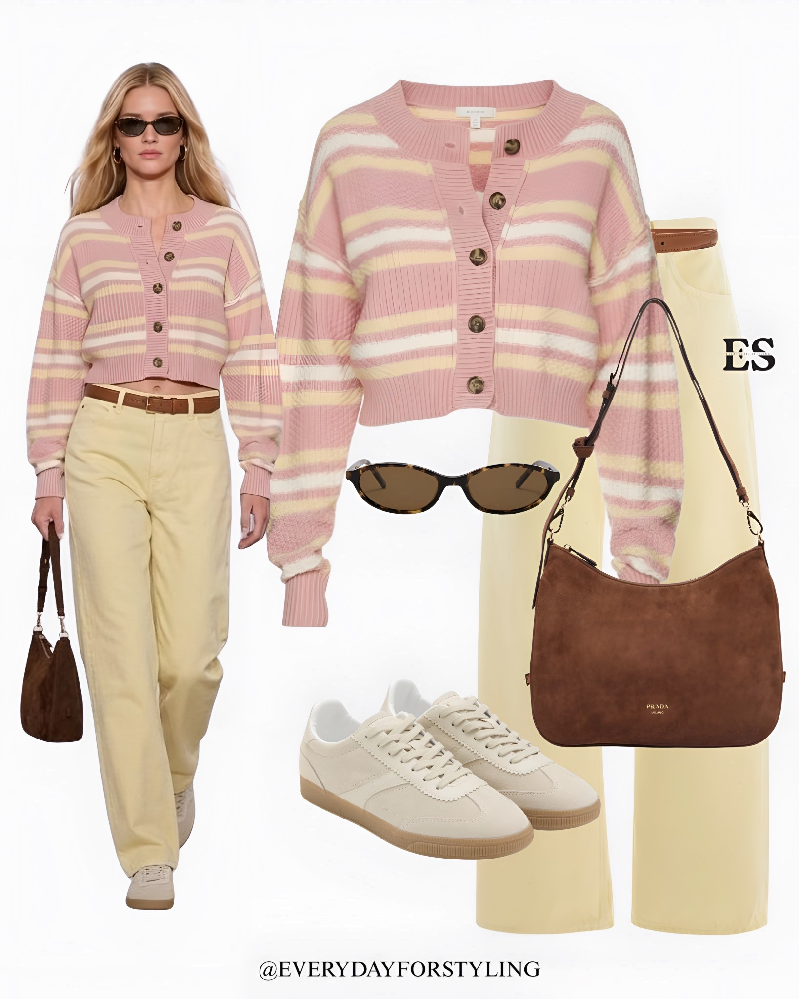 Striped pink cardigan adding a playful and cozy spring vibe 🌸

butter yellow jeans outfit, butter yellow outfit ideas, spring outfit ideas women, pastel outfit ideas women, yellow jeans styling, casual chic spring outfits, soft color outfits women, spring fashion trends women, everyday outfit inspiration women, casual fashion ideas women, color trend outfits women, modern classic outfits women, aesthetic outfit ideas women, comfortable stylish outfits women, spring casual outfits women, trendy everyday outfits women, light color outfits women spring outfits, spring style, summer outfit ideas, how to wear, what to wear, ways to style, everydayforstyling

#zara #springoutfits, #butteryellowjeans, casualchic, #denimstyle, #outfitinspiration  


#LTKootd #LTKTravel #LTKSpringSale