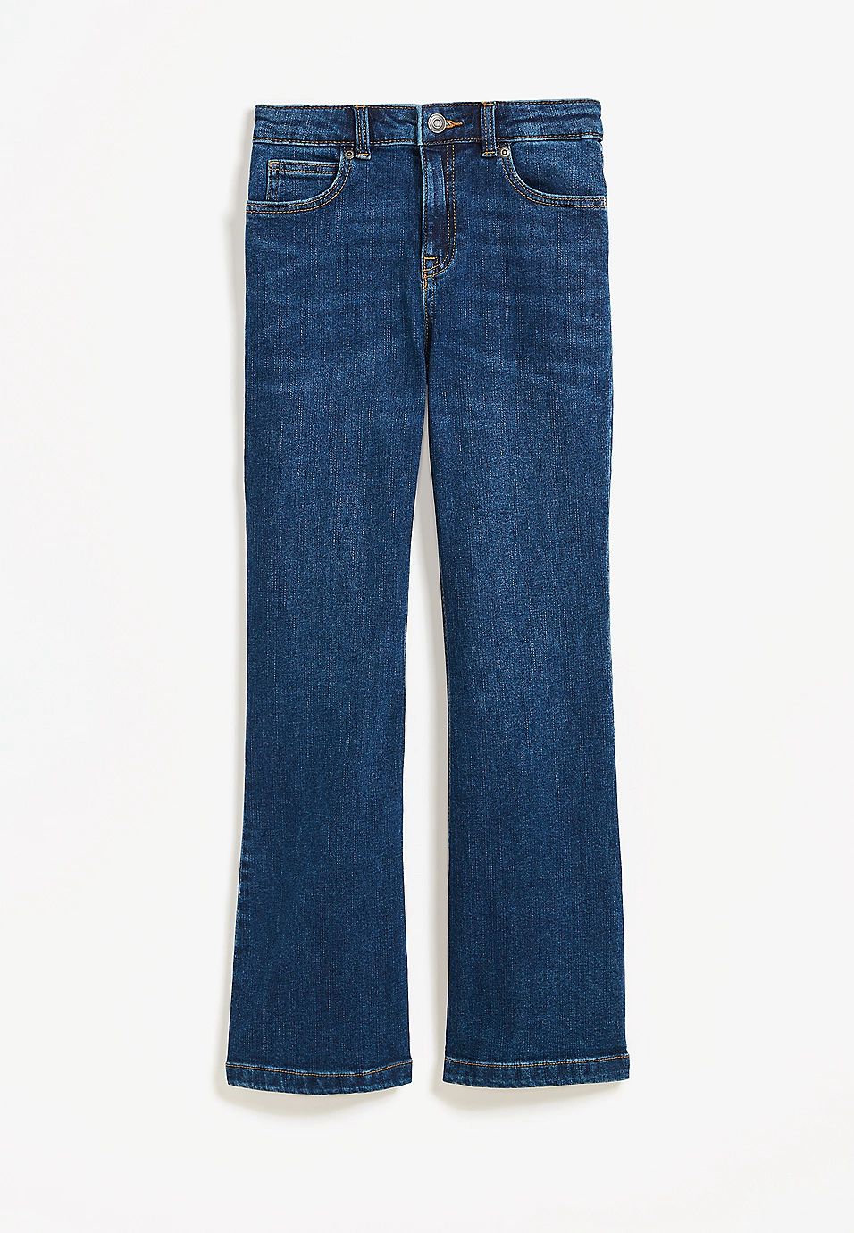Girls Mid Rise Flare Jeans | Maurices