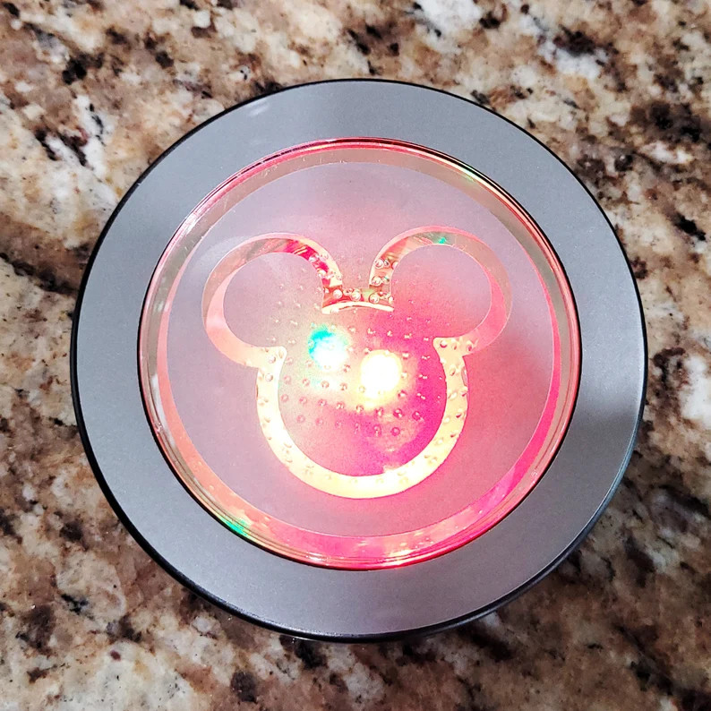 Magic Band Scanner Drink Coaster Pressure Sensitive Chasing Lights Gold Silver Walt Disney World ... | Etsy (US)