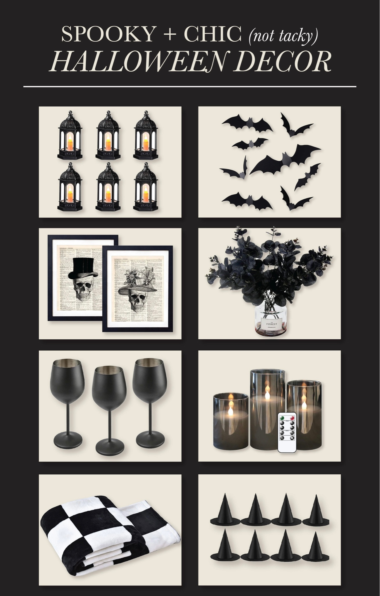 spooky chic Halloween decor 🖤☠️ #amazon #halloweendecor

#LTKSeasonal #LTKHalloween #LTKunder50