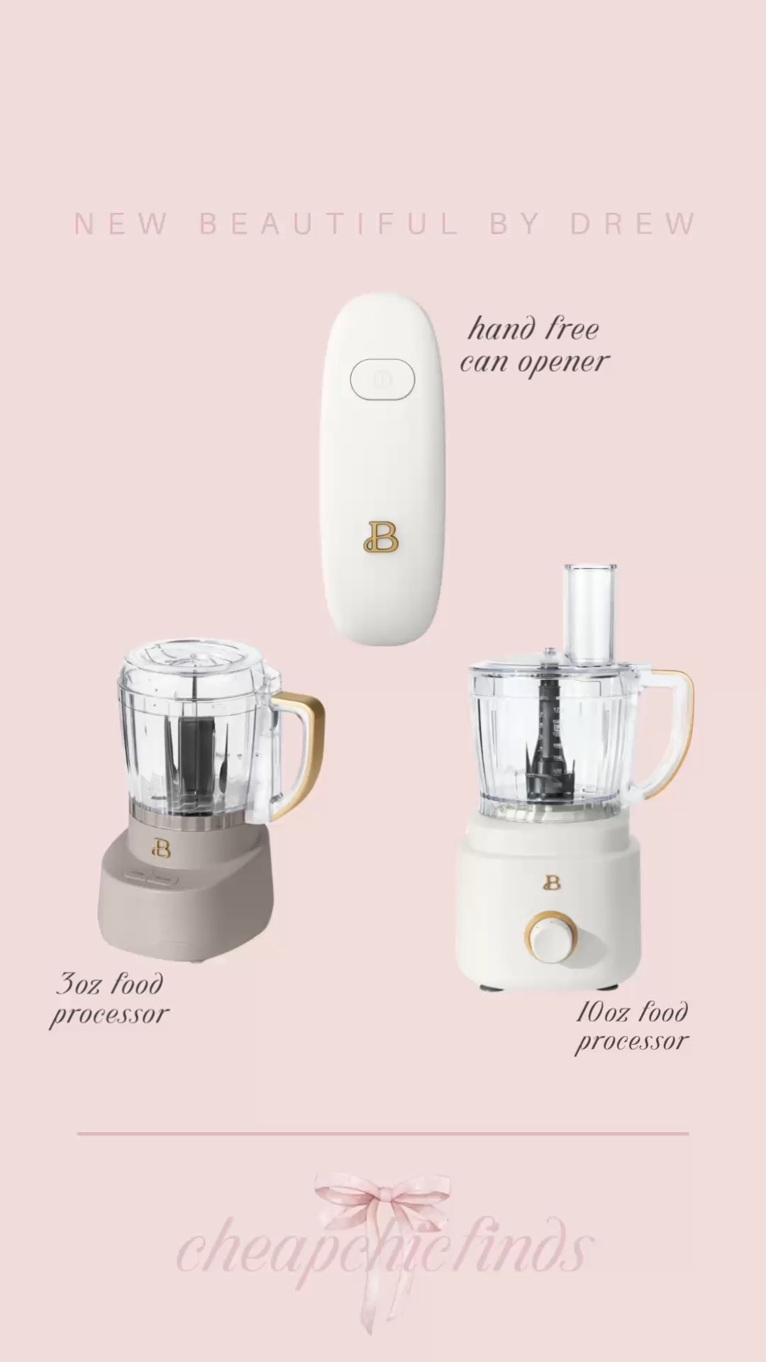New beautiful by drew can opener! New beautiful by drew food processors!! They all come in most of the colors!!

#walmarthome #walmartfinds 

#LTKHome