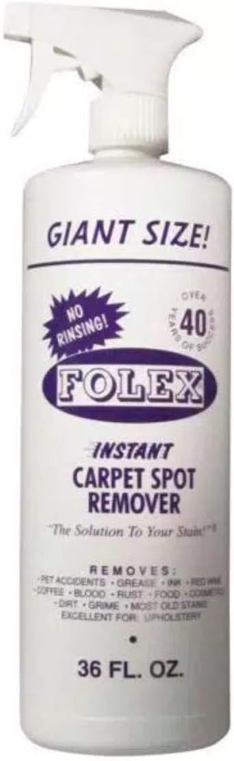 Folex Instant Carpet Spot Remover, 36oz Pack of 2 | Amazon (US)