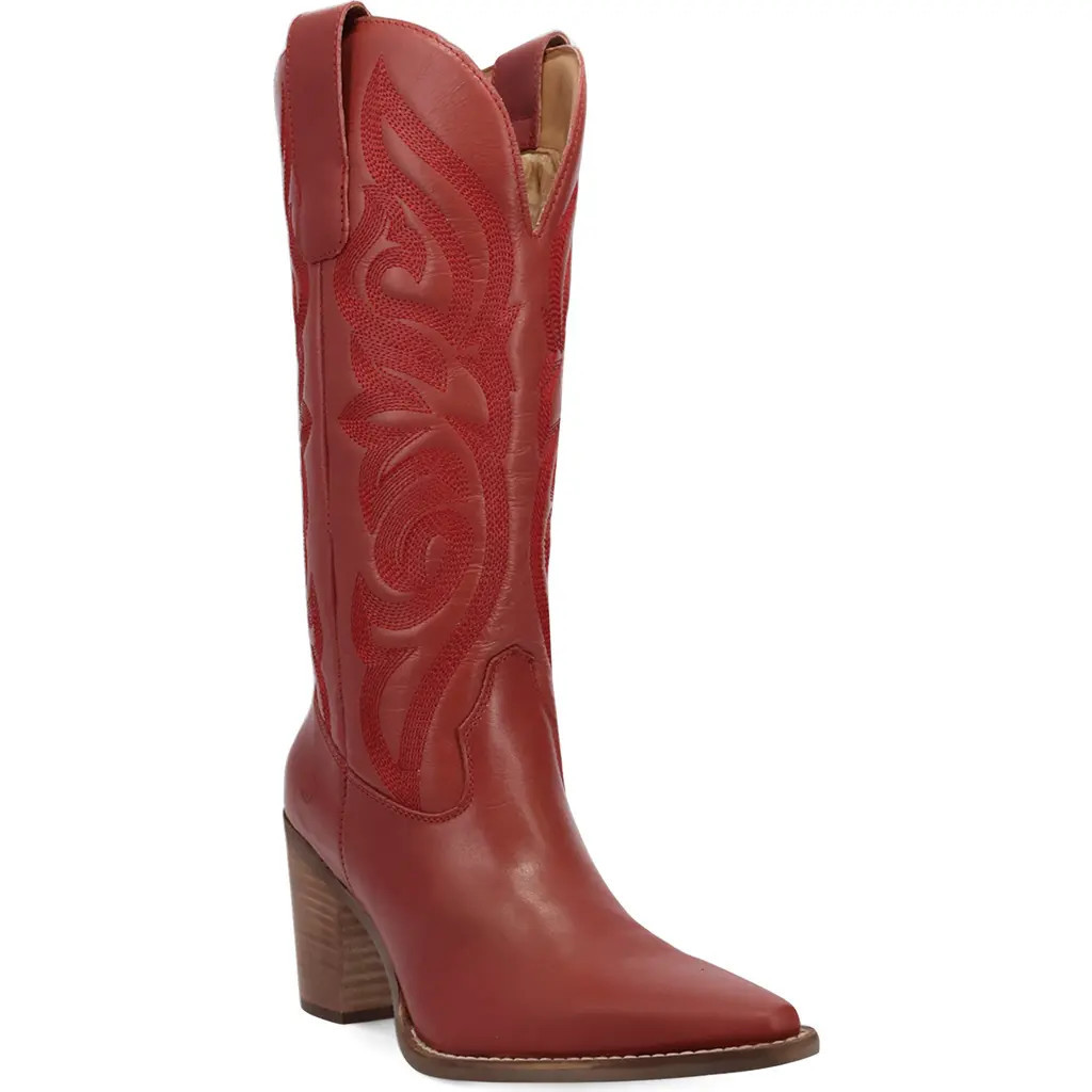 Dingo Hensley Western Boot in Red at Nordstrom, Size 9.5 | Nordstrom