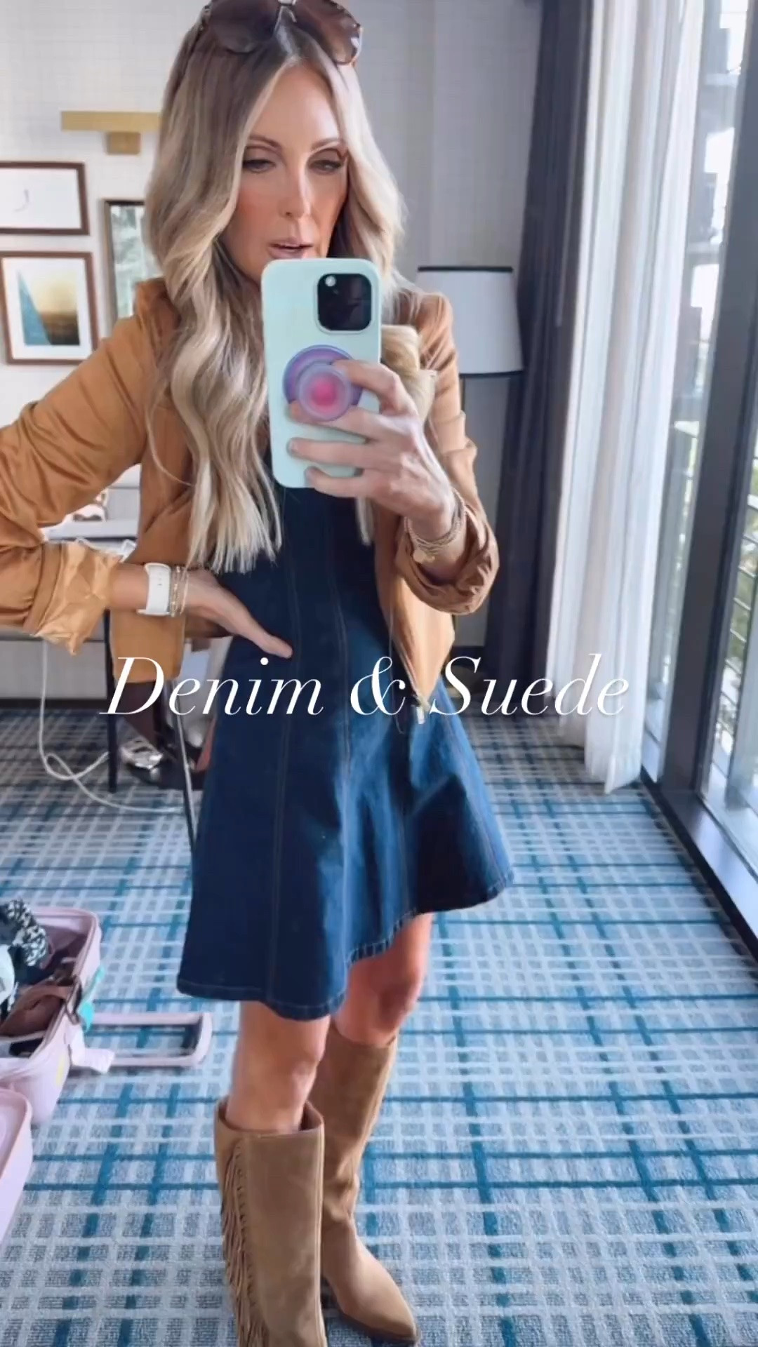 This @abercrombie denim mini dress is on sale for 25% off! Such a great summer staple. Plus use my stackable code AFLTK for an extra 20% off 🤎

#LTKootd #LTKSeasonal #LTKSaleAlert