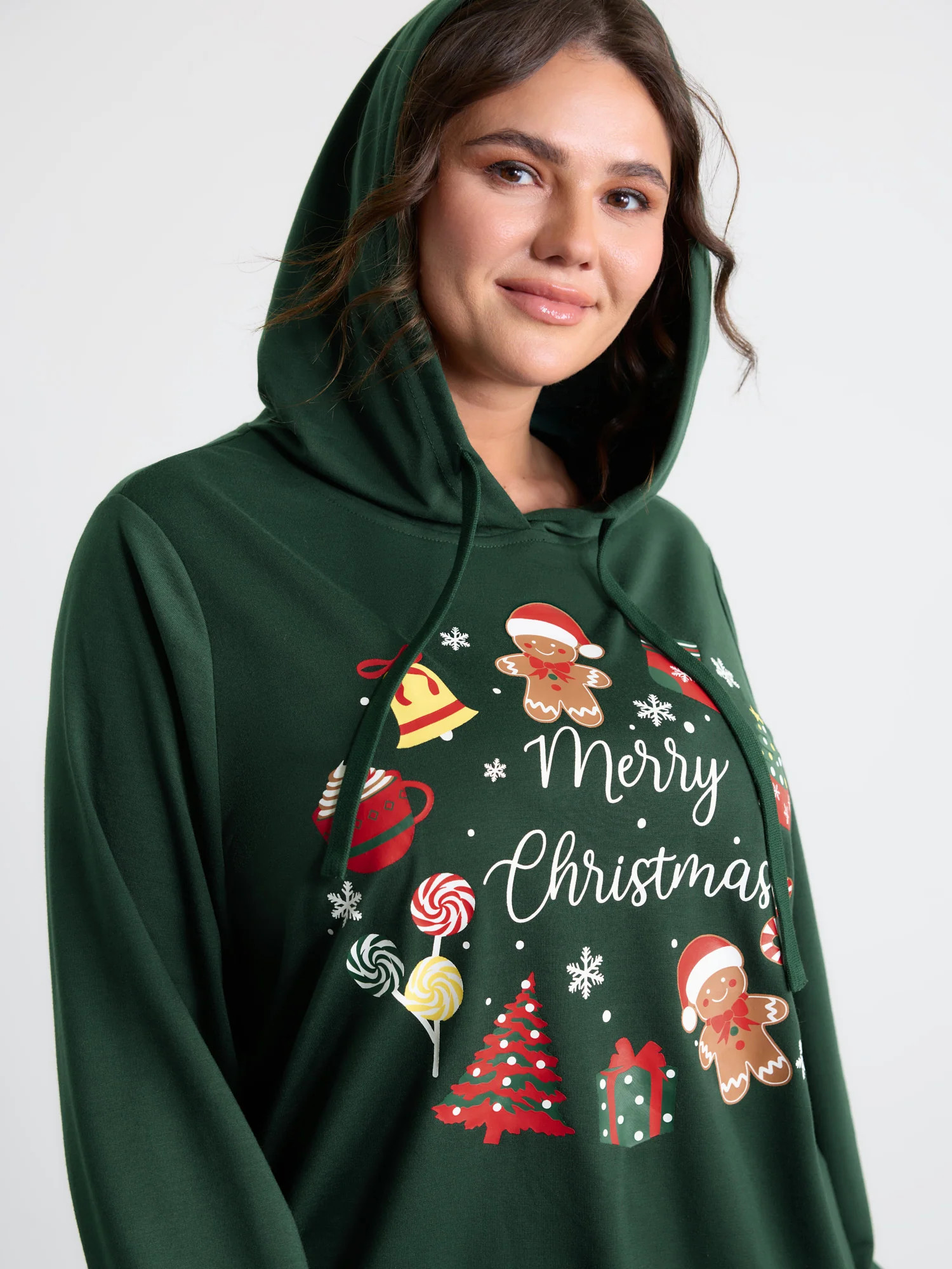 Supersoft Happy Holidays Hoodie | Bloomchic
