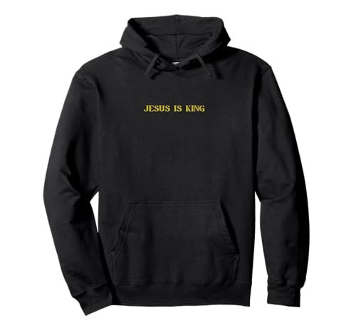 Jesus Is King - Christian Minimalist Pullover Hoodie | Amazon (US)